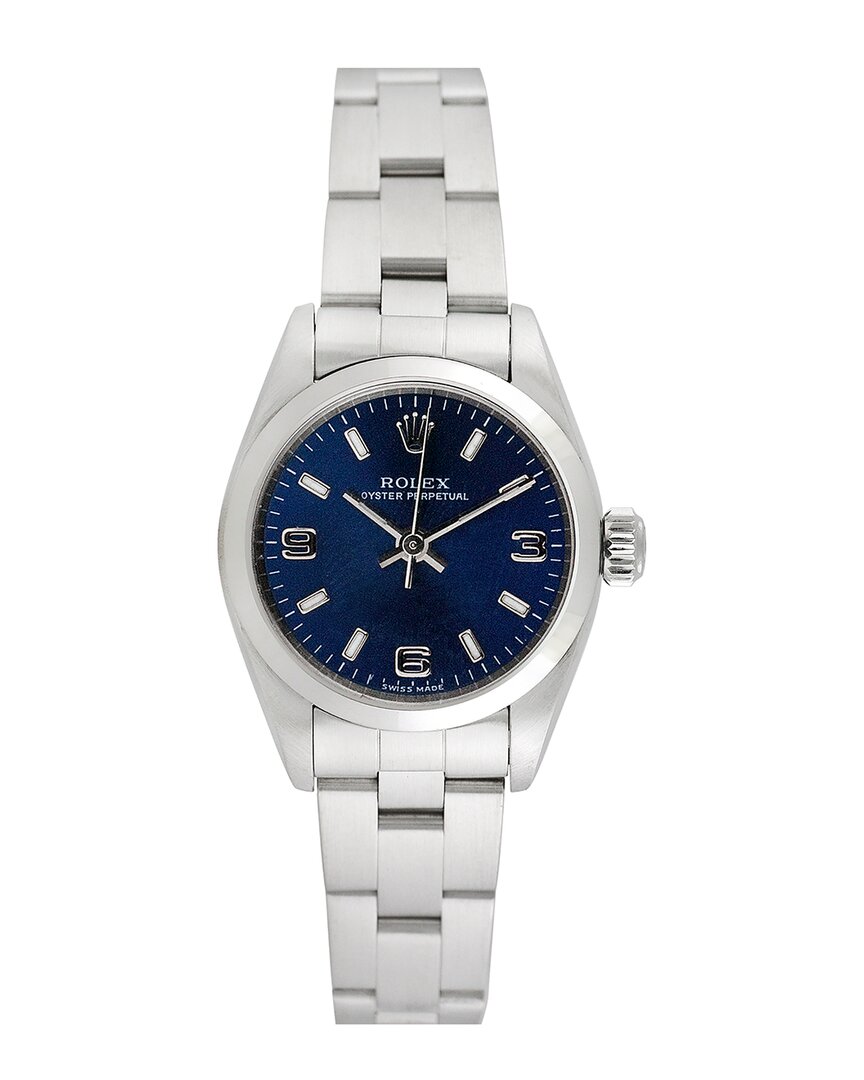 Heritage Rolex Rolex Women's Oyster Perpetual Watch, Circa 1990's ()