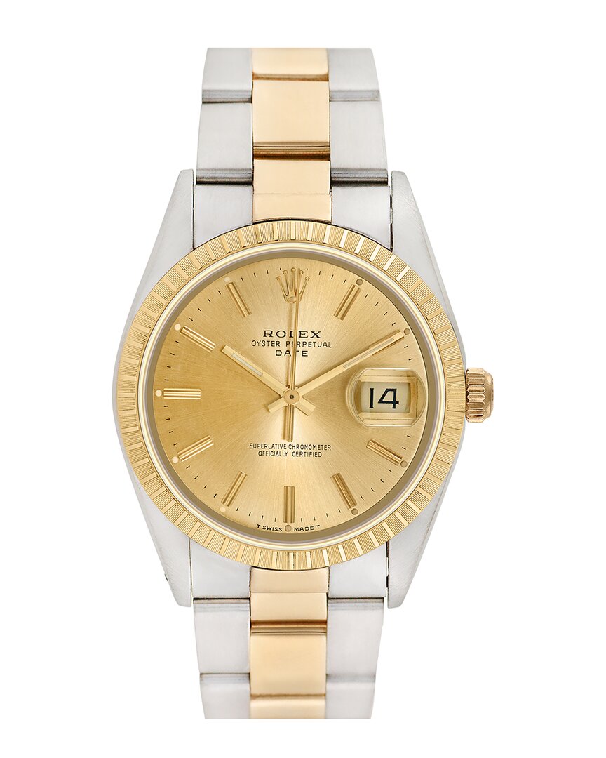Heritage Rolex Rolex Men's Date Watch, Circa 1990's ()