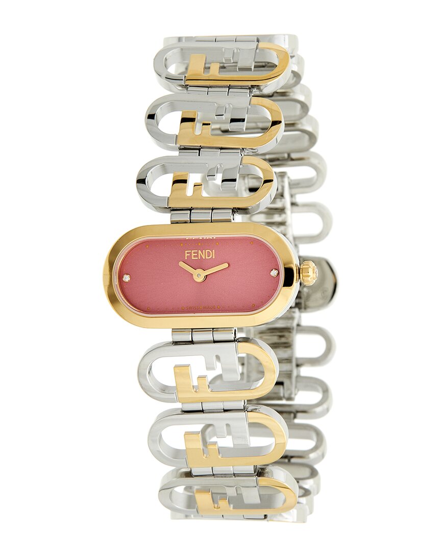 Fendi Women's F149012301 Watch In Gold