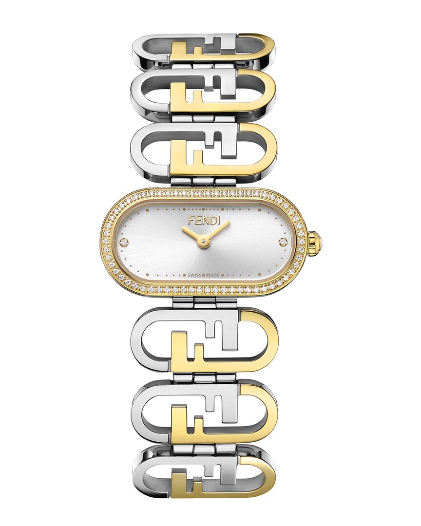 Fendi Women's F149070101 Watch In Gold