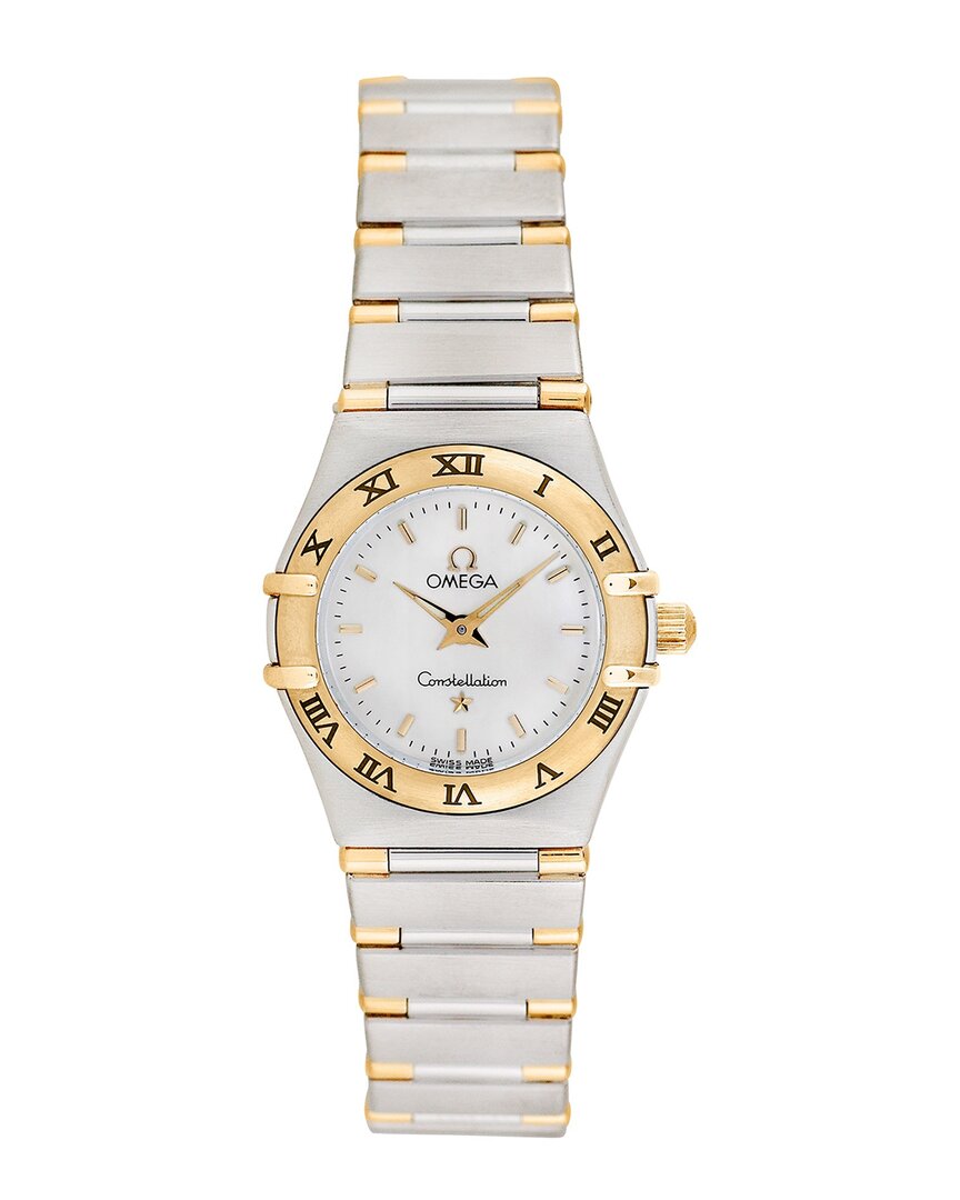 Omega Women's Constellation Diamond Watch, Circa 1990's (authentic )