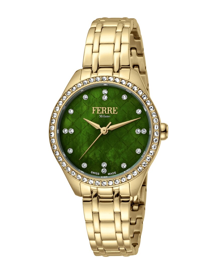 Shop Ferre Milano Dnu 0 Units Sold  Women's Classic Watch