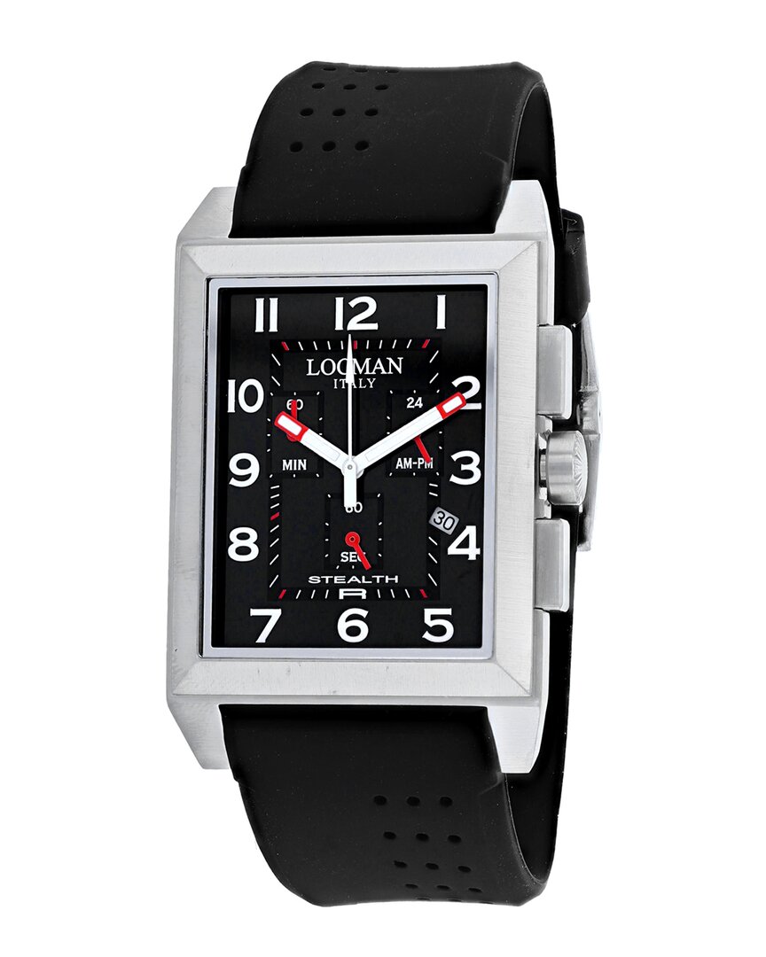 Locman Men's Black Dial Watch