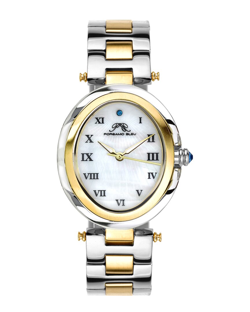 PORSAMO BLEU PORSAMO BLEU WOMEN'S SOUTH SEA OVAL WATCH