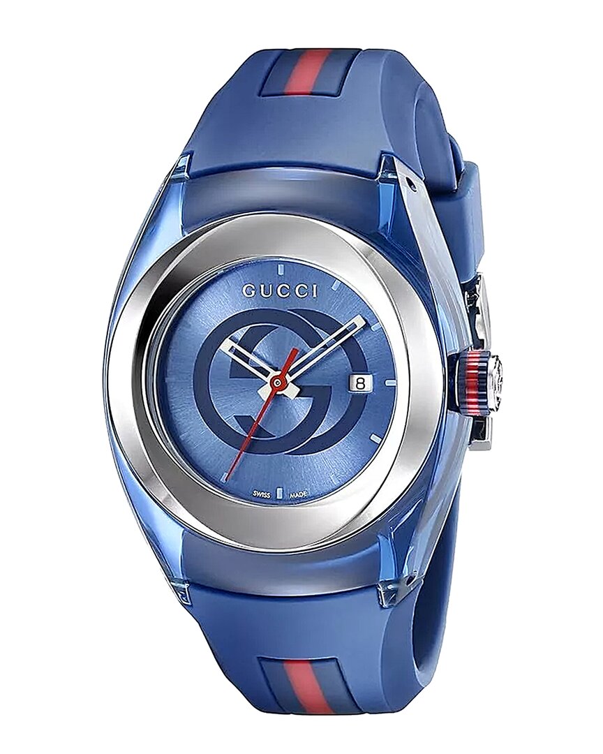 Gucci Men's Sync Watch In Blue