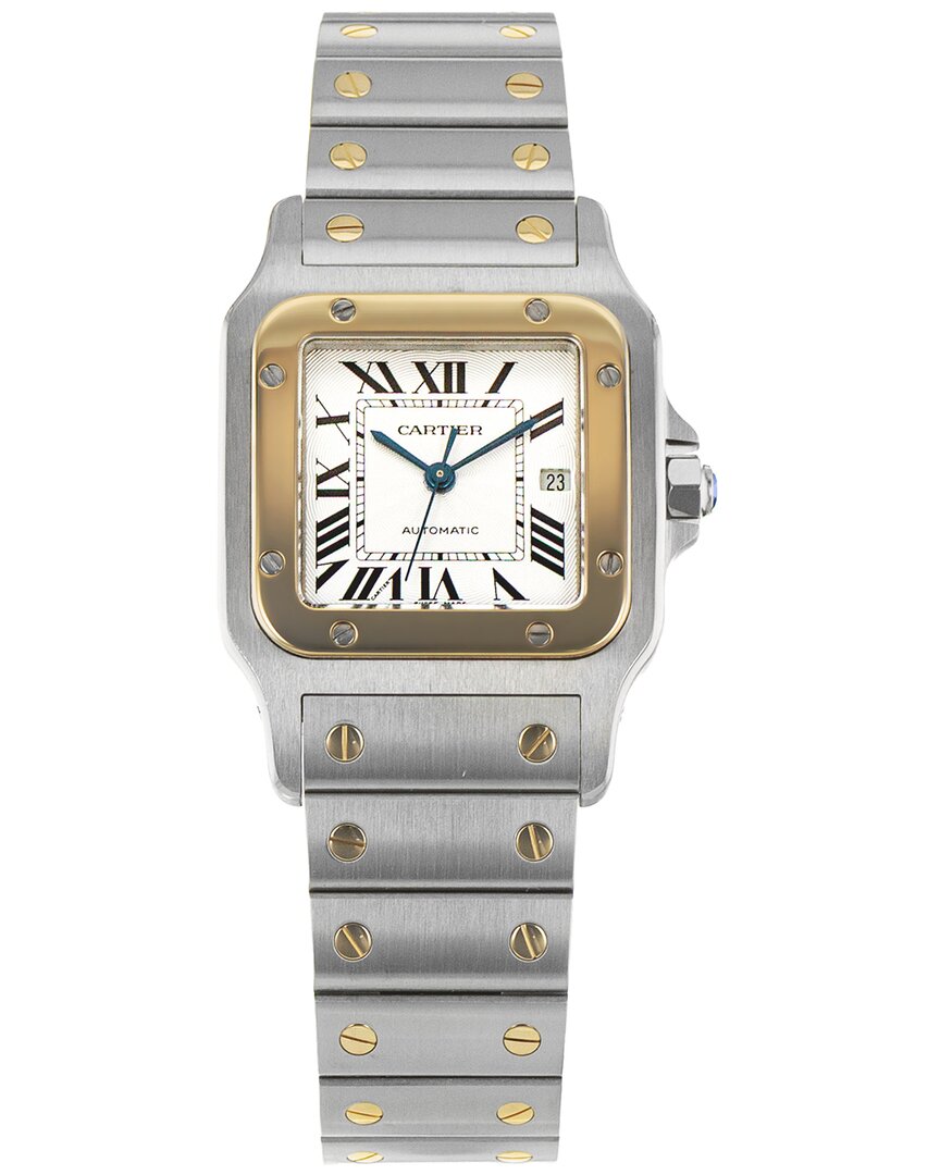 Cartier Men's Santos Galbee Watch, Circa 2005 (authentic )