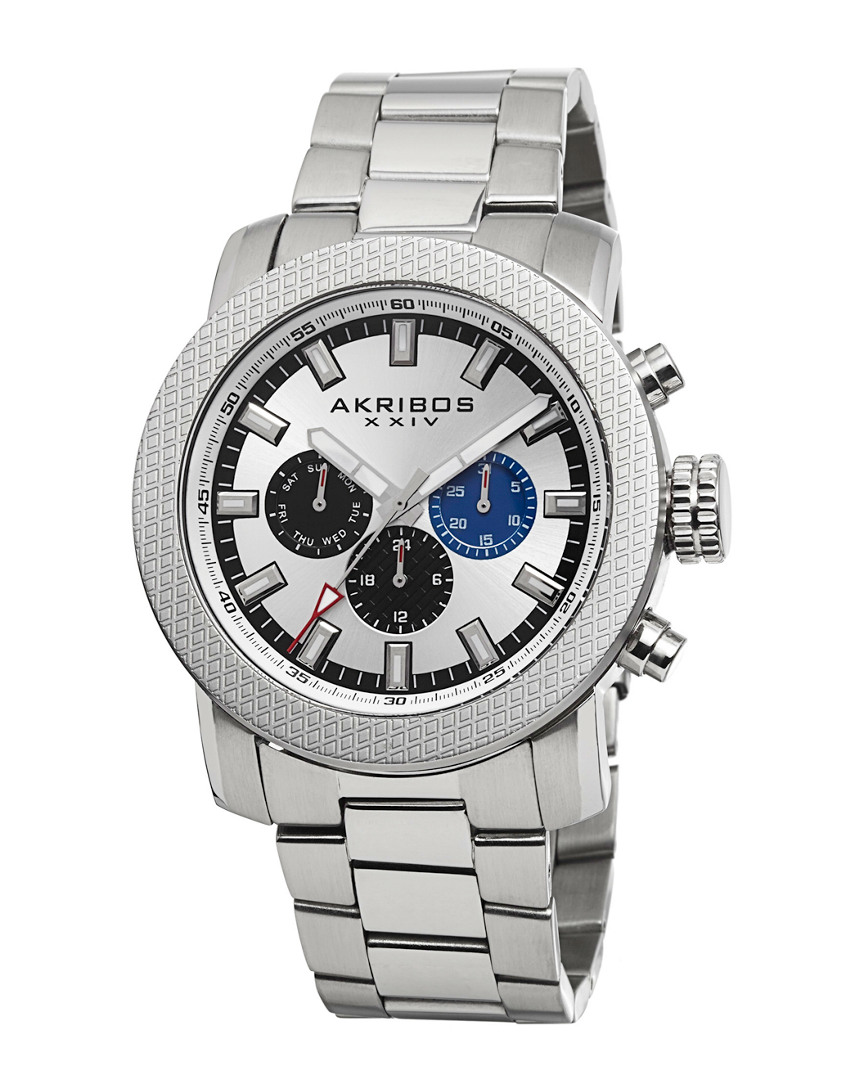 Akribos Xxiv Men's Grandiose Watch In Yellow