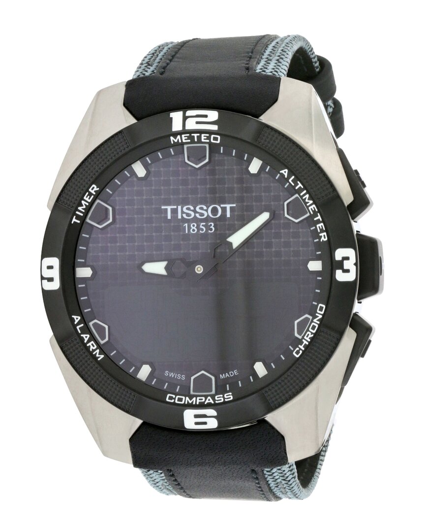 Tissot Men's T-touch Solar Watch In Black