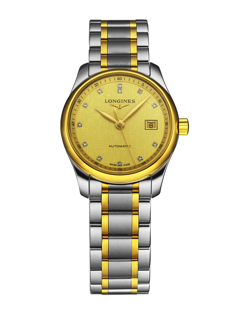 Longines Women's Mastercollec Diamond Watch
