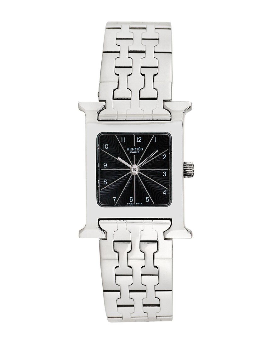 Pre-owned Hermes Hermès Women's H-watch Watch, Circa 2000's (authentic Pre-loved)