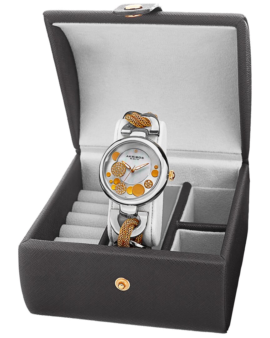 Akribos Xxiv Women's Casual Diamond Watch