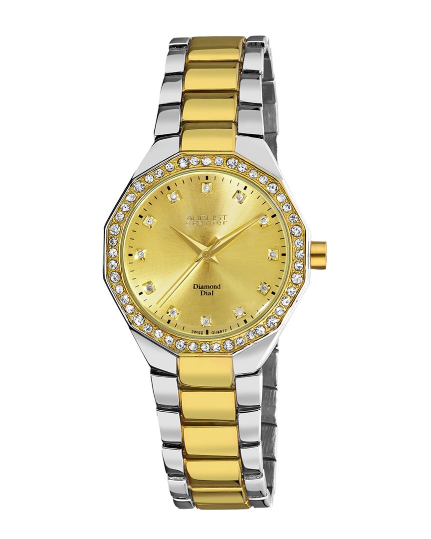August Steiner Women's Casual Diamond Watch