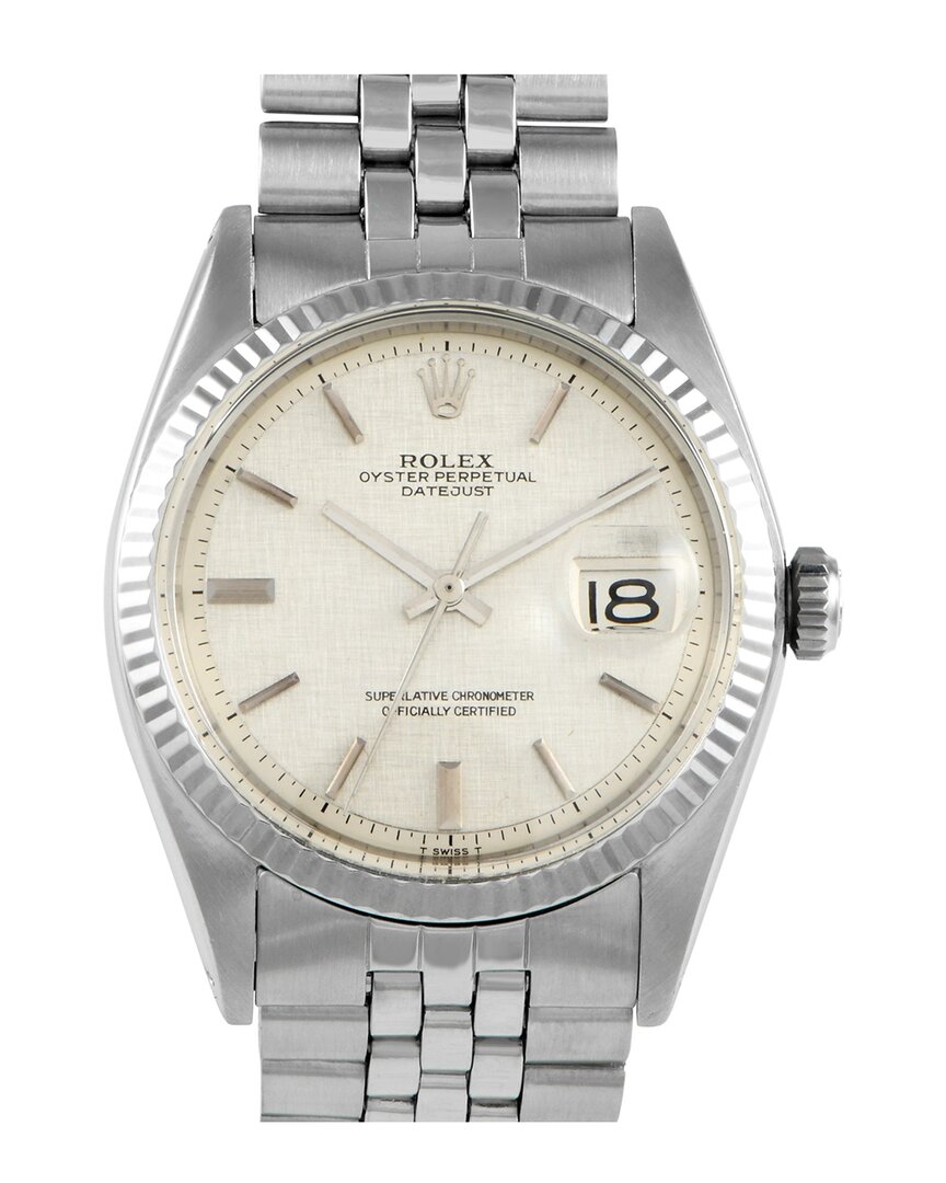 Heritage Rolex Rolex Mens Datejust Watch (pre-loved)
