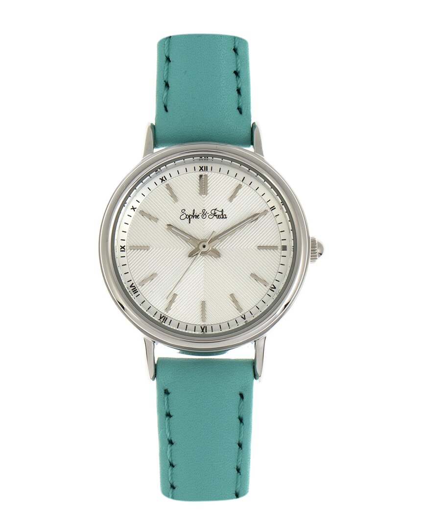 Sophie And Freda Berlin Quartz Silver Dial Ladies Watch Sf4803