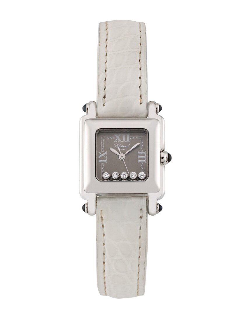 Chopard Women's Happy Sport Diamond Watch, Circa 2000's (authentic Pre-loved)