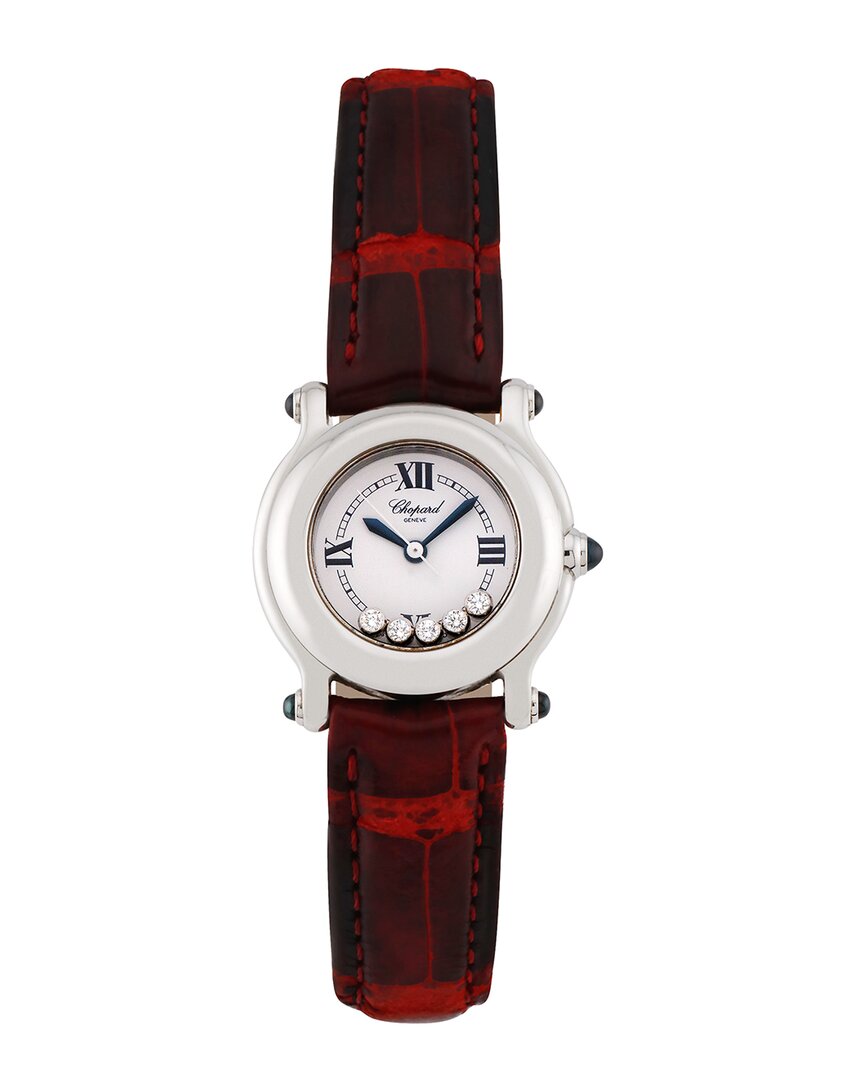Chopard Women's Happy Sport Diamond Watch, Circa 2000's (authentic Pre-loved)