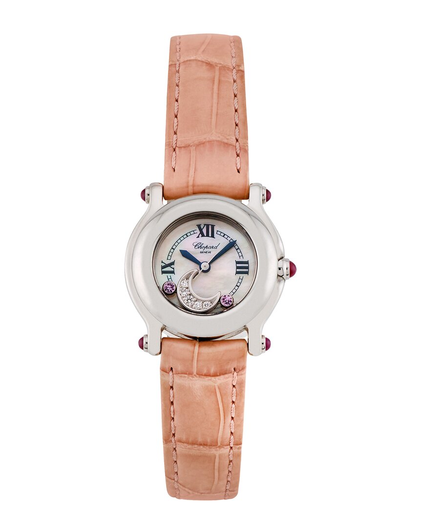 Chopard Women's Happy Sport Diamond Watch, Circa 2000's (authentic Pre-loved)
