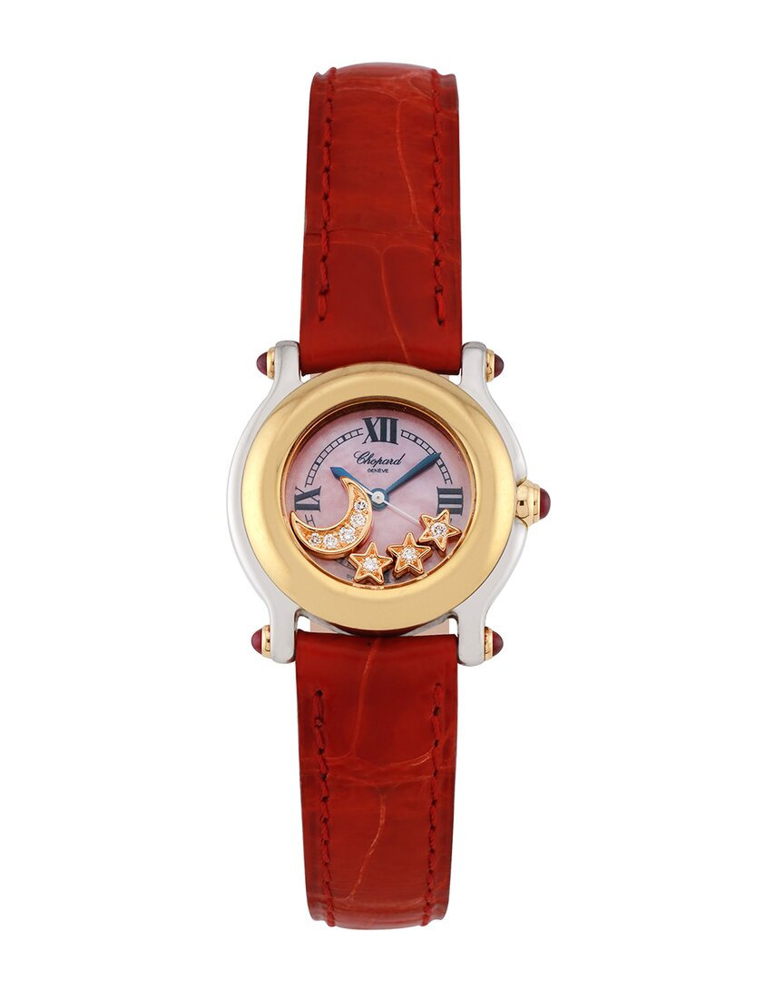 Chopard Women's Happy Sport Diamond Watch, Circa 2000's (authentic Pre-loved)