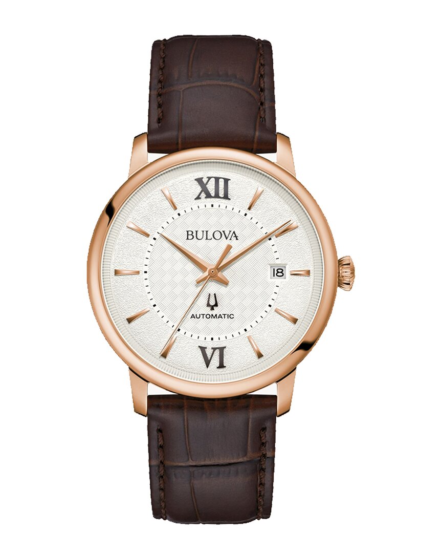 Bulova Classic Hudson Watch, 39mm In Brown