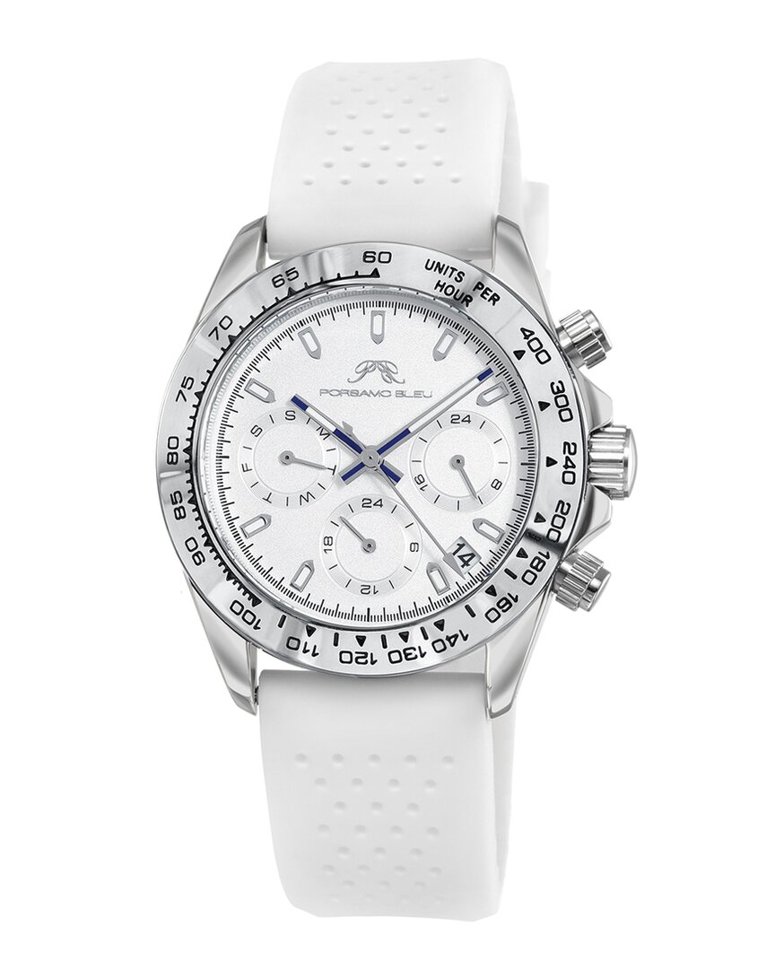 Porsamo Bleu Alexis Sport Quartz White Dial Ladies Watch 923aalr