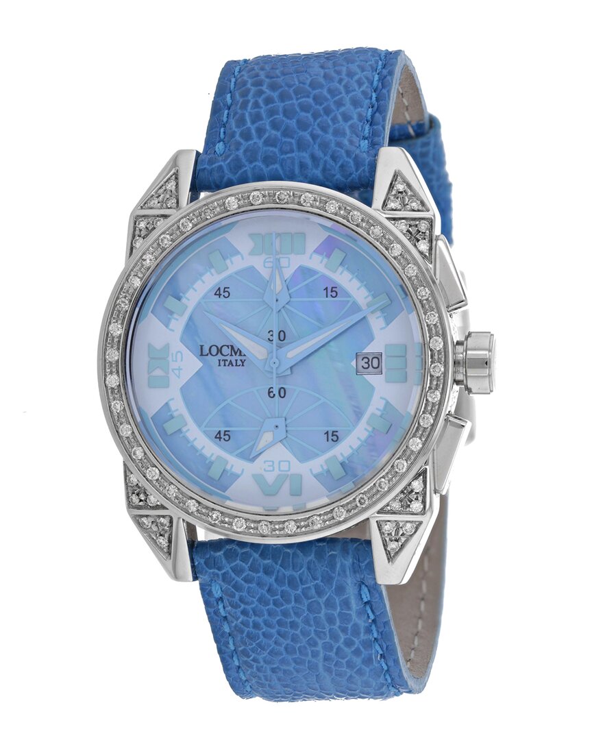 Locman Men's Cavallo Pazzo Mother Of Pearl Dial Watch