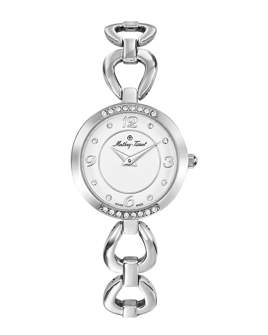 Do Not Use Mathey Tissot Mathey Tissot Women's Fleury 1496 Watch In Silver