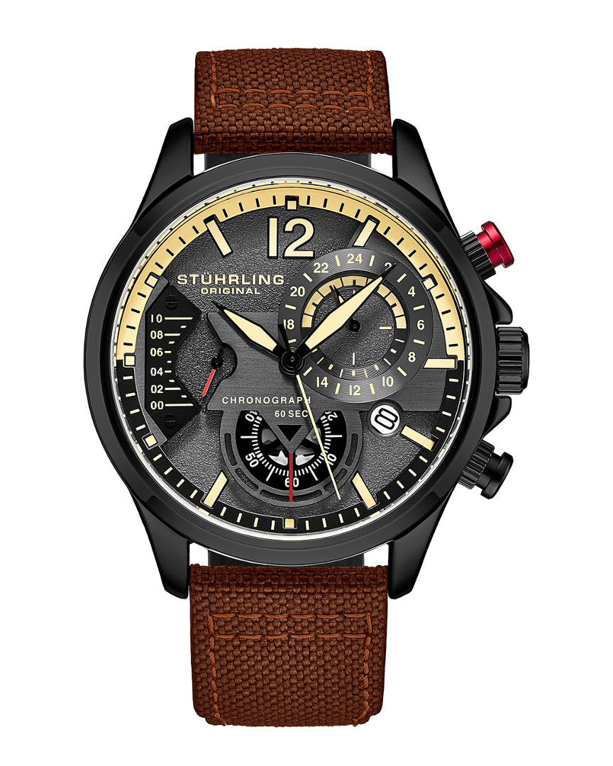 Stuhrling Original Men's Aviator Watch
