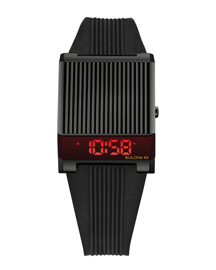 Bulova Men's Computron Watch In Black
