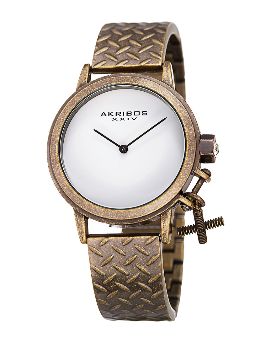 Akribos Xxiv Women's Stainless Steel Watch