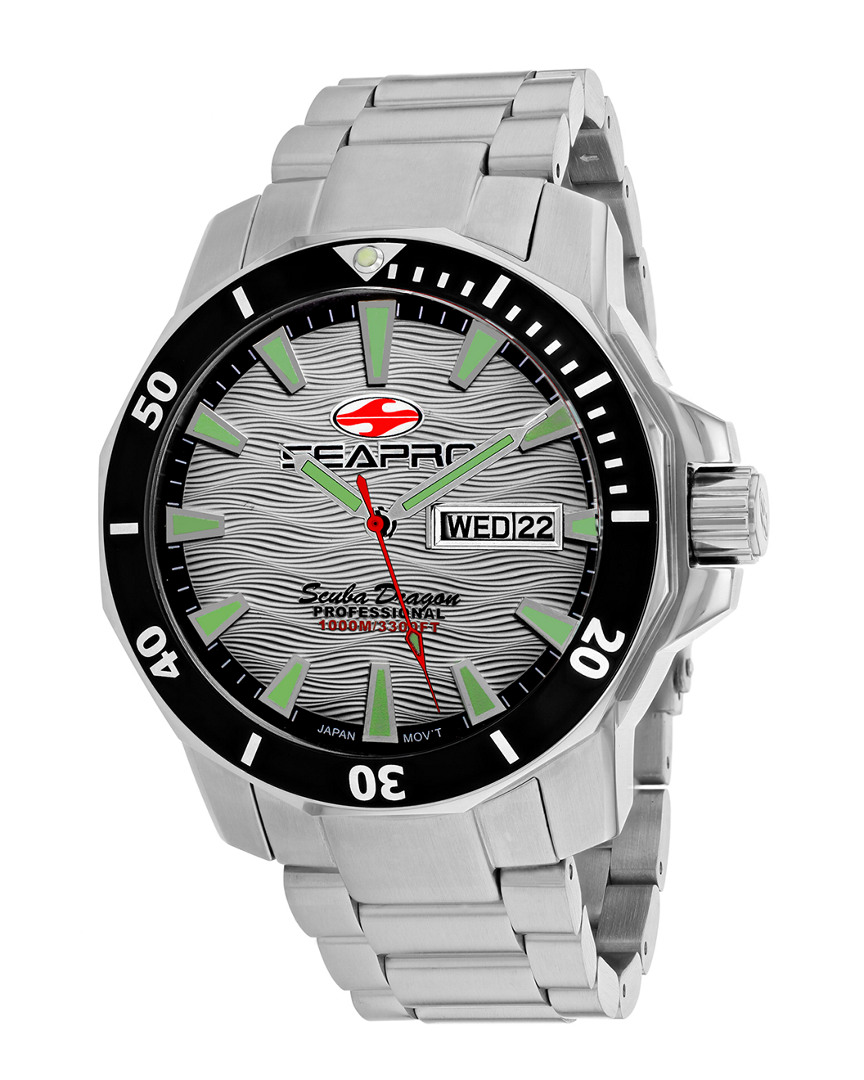 Seapro Men's Scuba Dragon Diver Limited Edition 1000 Meters Watch