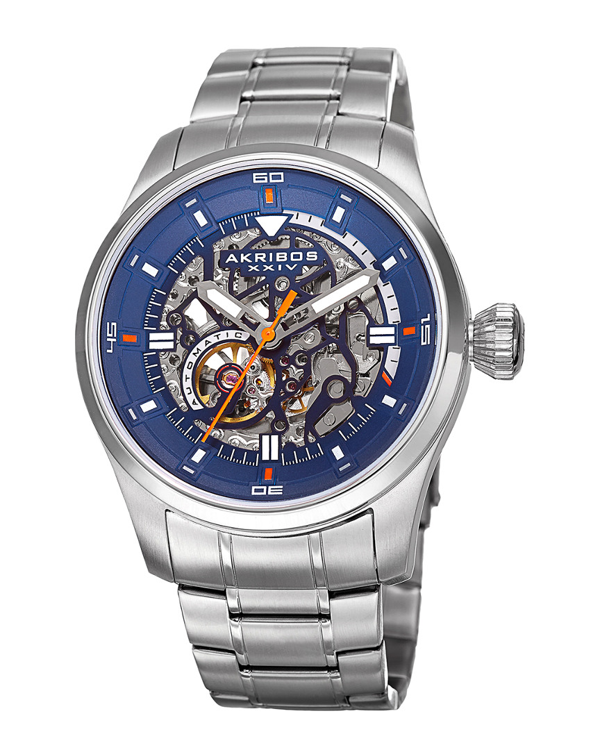 AKRIBOS XXIV AKRIBOS XXIV MEN'S STAINLESS STEEL WATCH