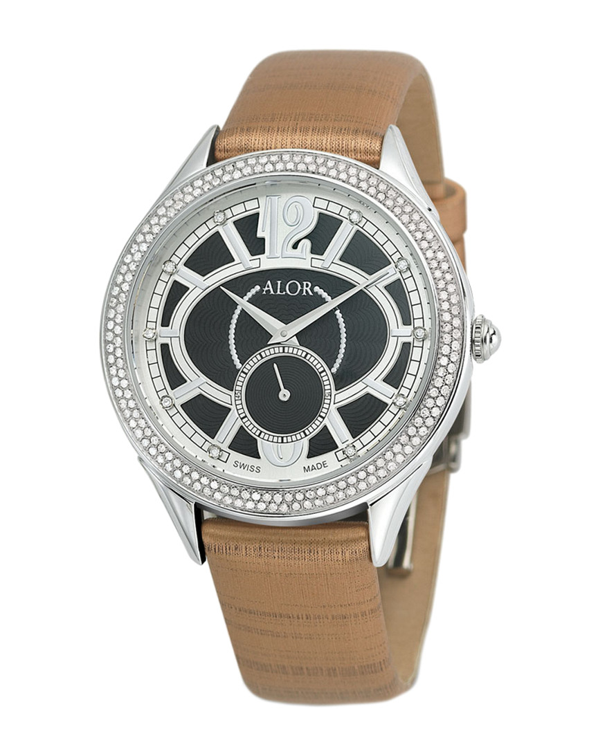 Alor Women's Stainless Steel Diamond Watch