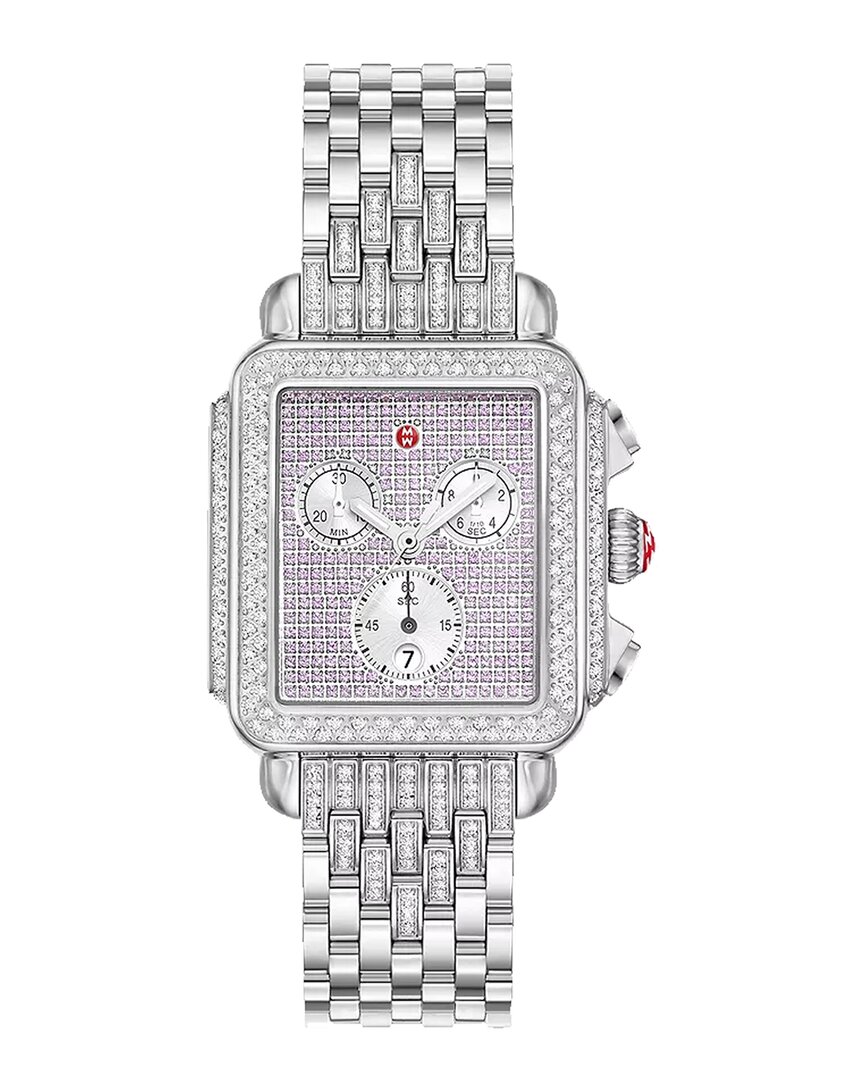 Michele Women's Limited Edition Deco Diamond Watch