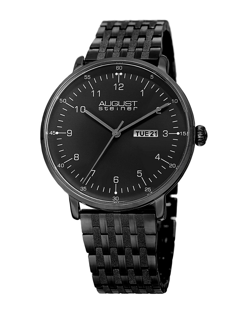 August Steiner Men's Stainless Steel Watch
