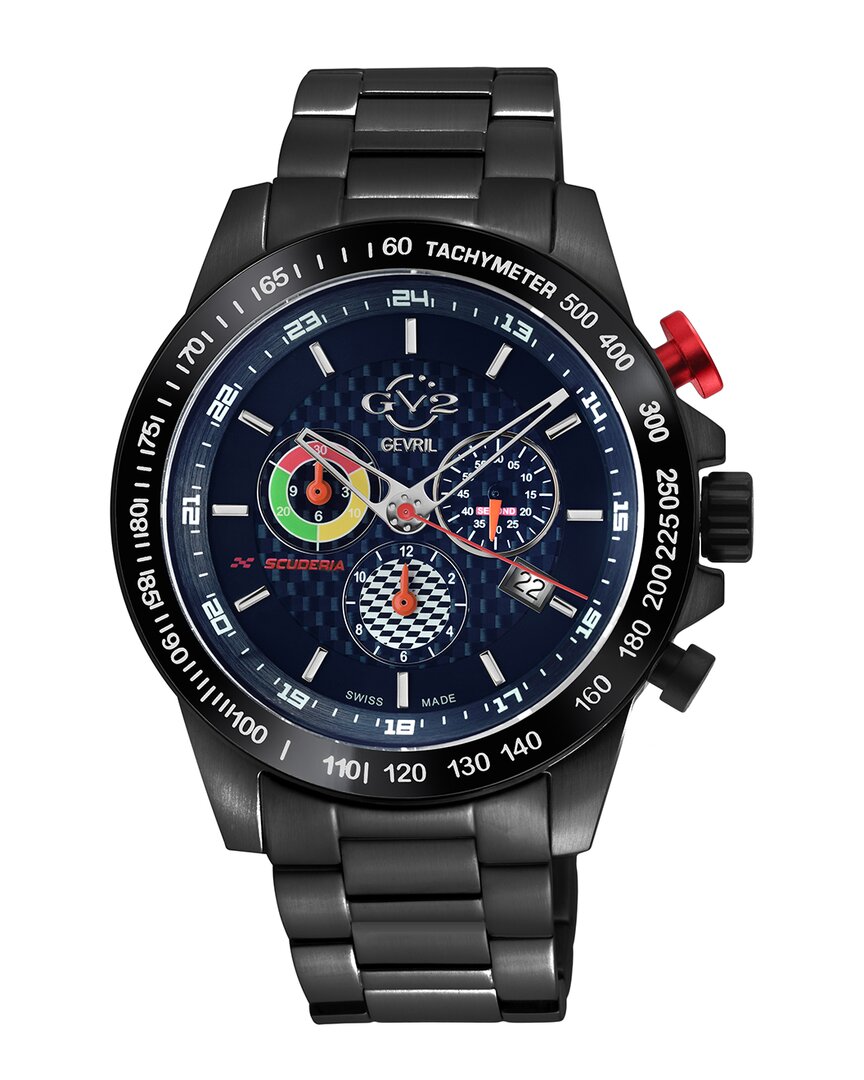 Gv2 Men's Scuderia Watch In Black