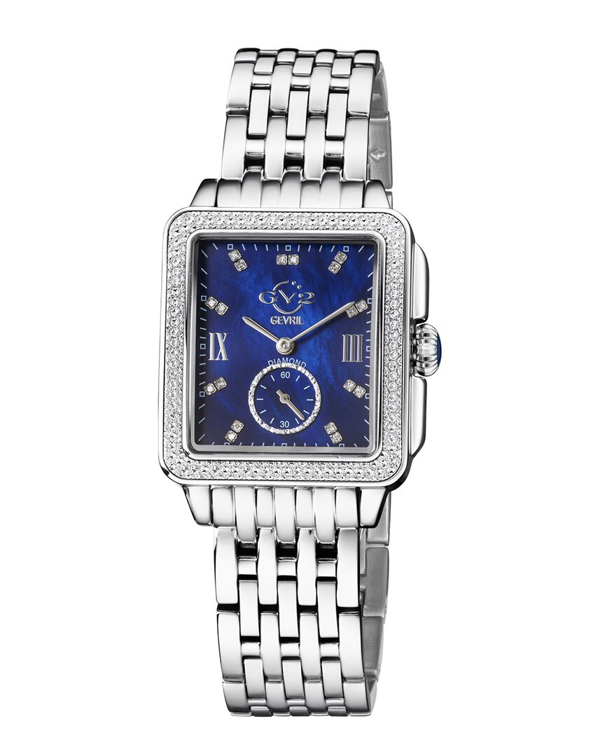Shop Gv2 Women's Bari Tortoise Diamond Watch