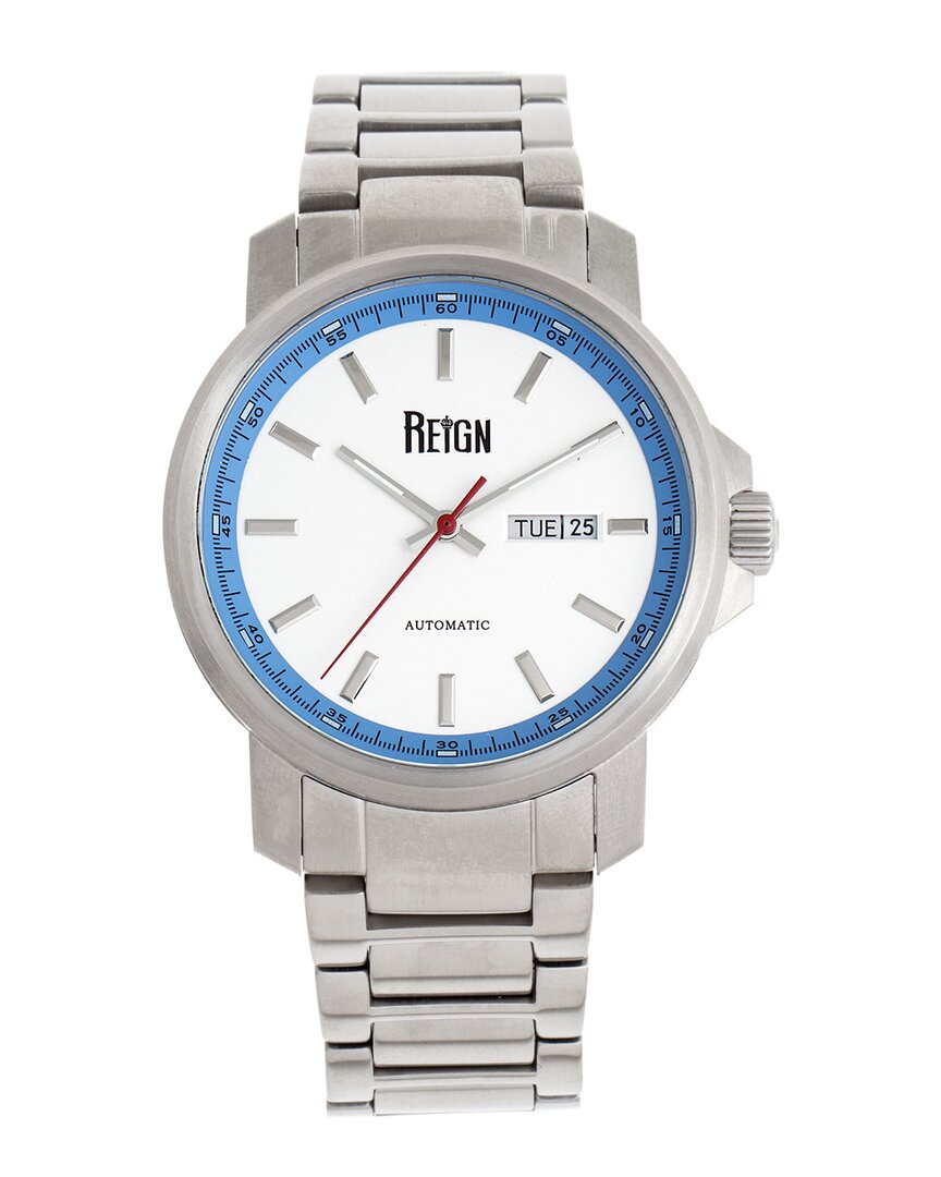 Reign Helios Automatic White Dial Men's Watch Reirn5701