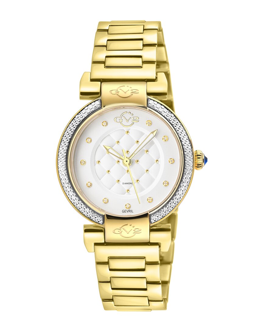 Gv2 Women's Berletta Medio Diamond Bracelet Watch/33mm