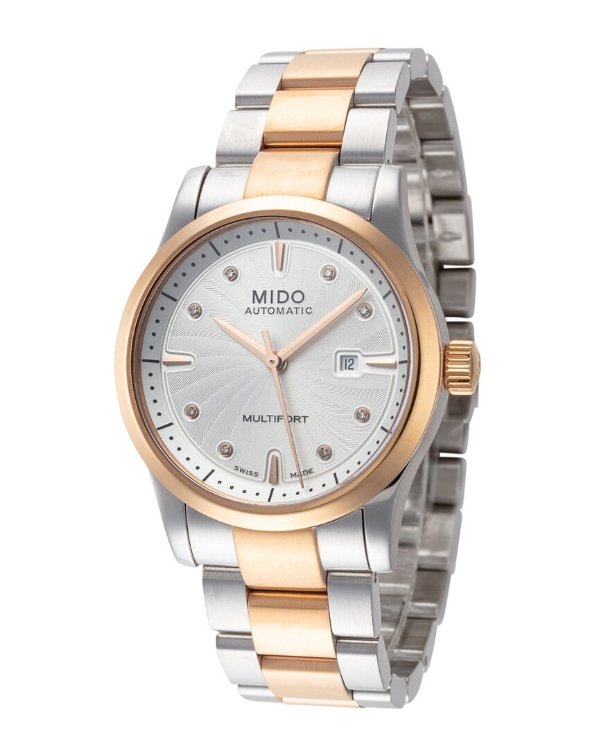 Mido Women's Watch In Metallic