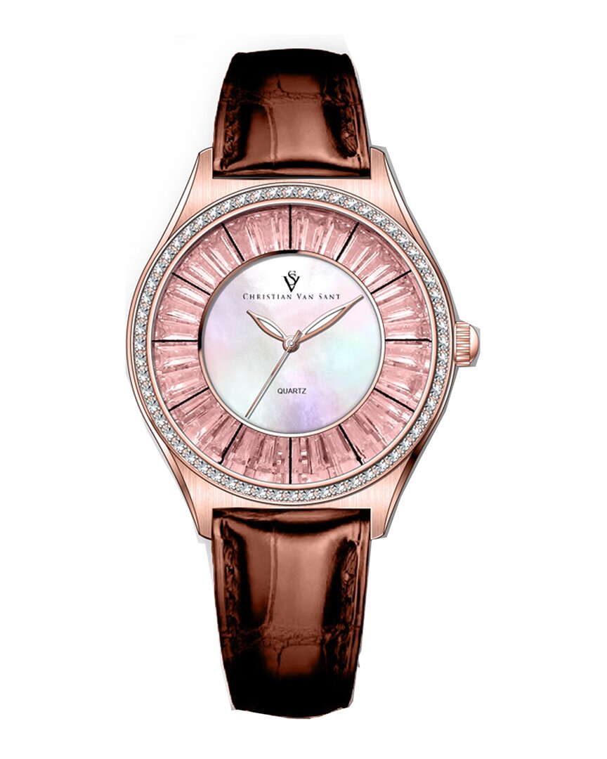 Shop Christian Van Sant Dnu 0 Units Sold  Women's Luna Watch