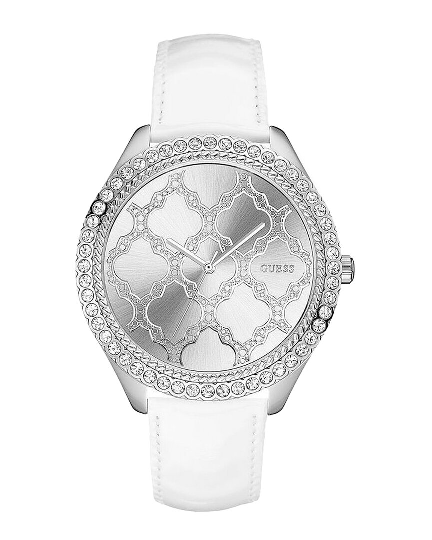 Guess Women's Majestic Silver Dial Watch In Silver
