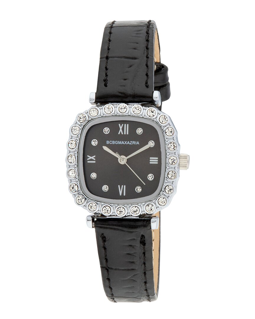 Bcbg Maxazria Women's Halo 28 Watch In Black