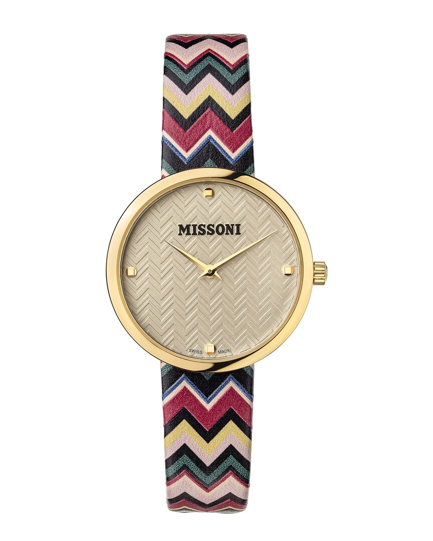 Missoni Women's M1 Watch In Gold