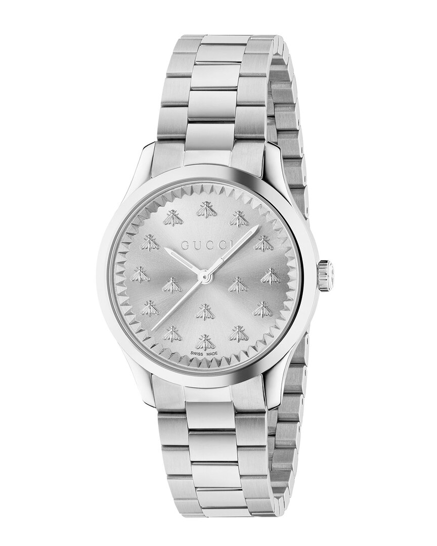 Gucci Ya1265034 G-timeless Automatic Stainless Steel Watch