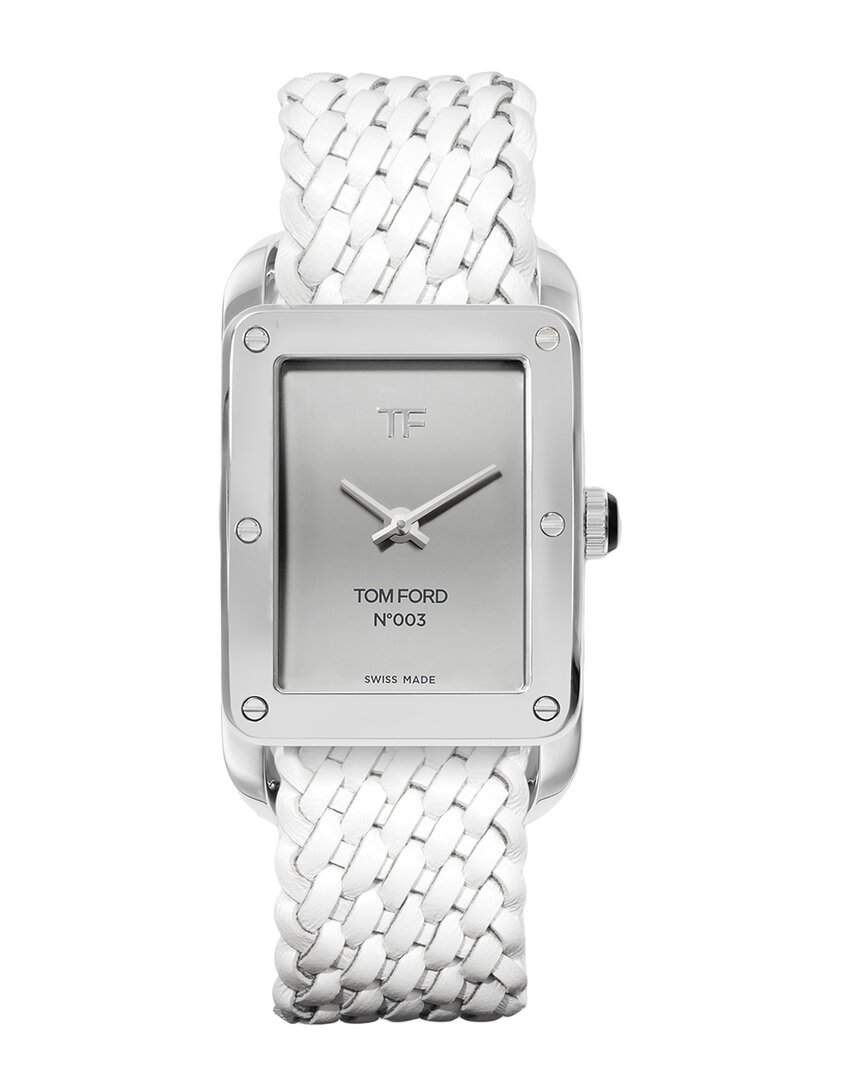 Tom Ford Unisex 003 Watch In Gray