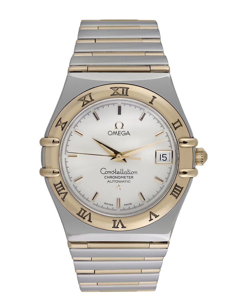 Omega Men's Constellation Chronometer Watch, Circa 2000's (authentic Pre-loved) In Metallic