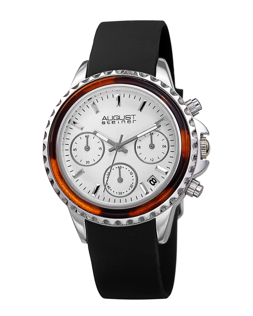 Shop August Steiner Women's Silicone Watch