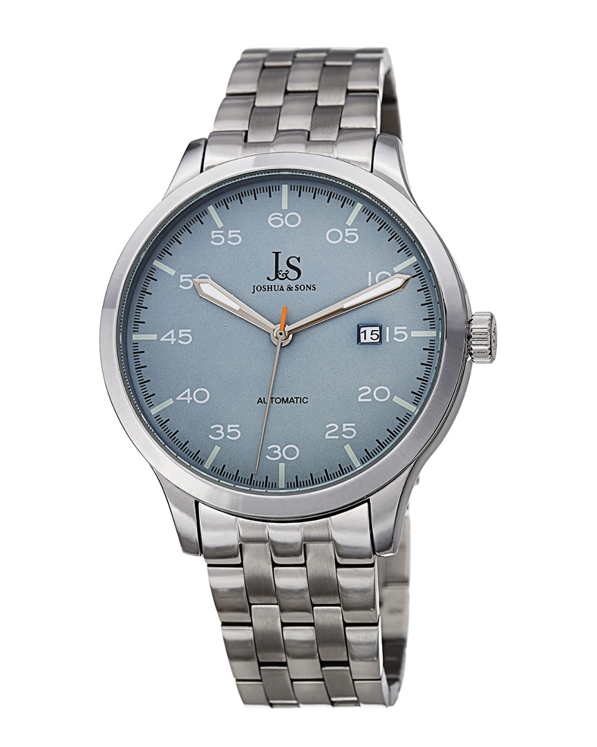 Joshua And Sons Joshua & Sons Men's Stainless Steel Watch