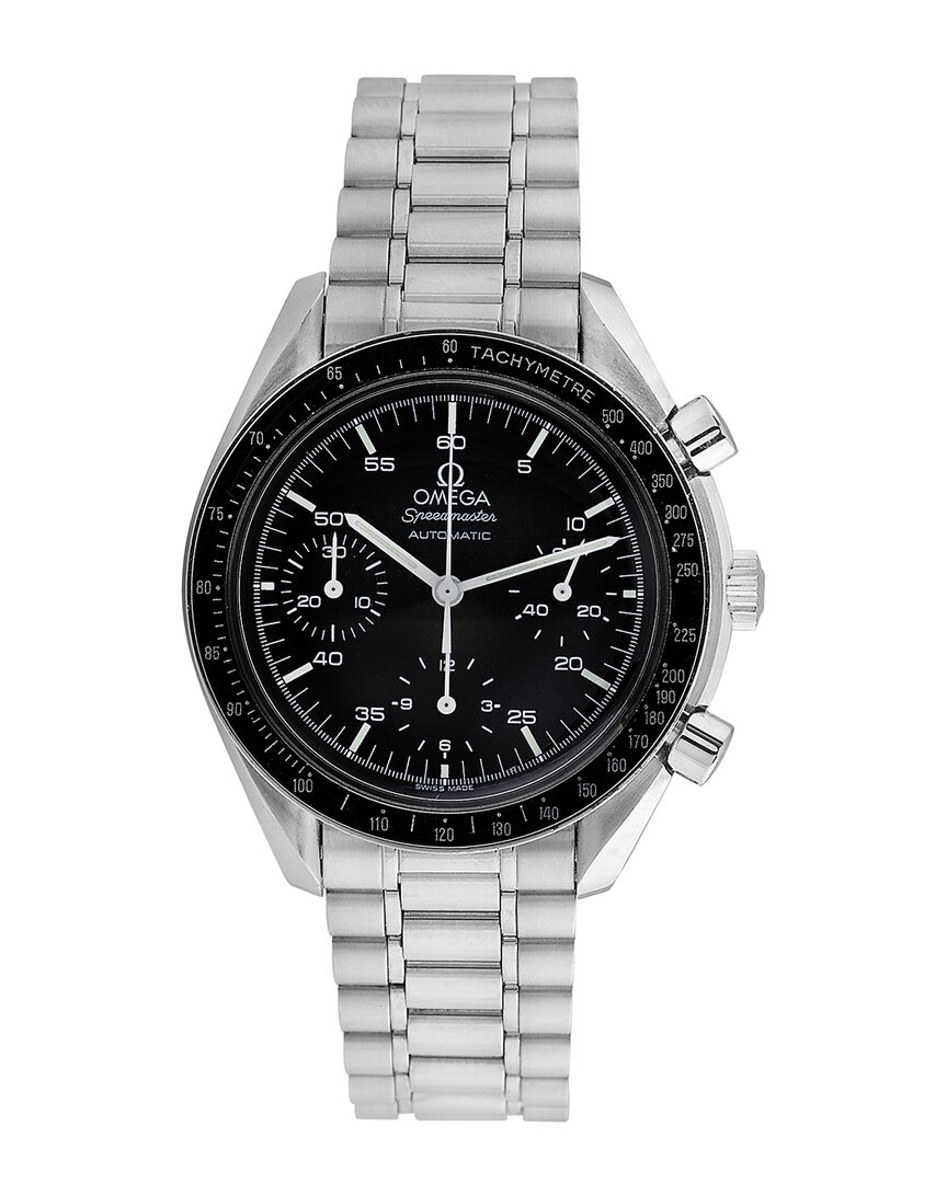 Omega Men's Speedmaster Watch, Circa 1990's (authentic Pre-loved) In Black