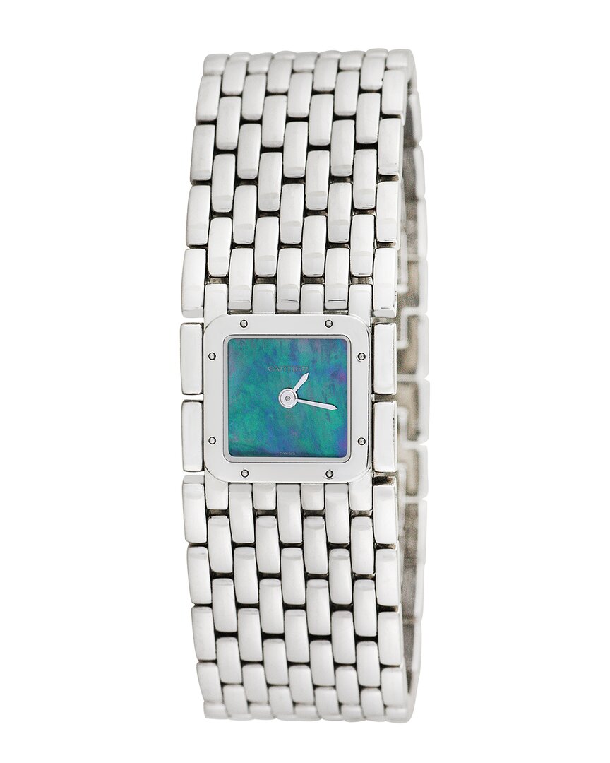 Cartier Women's Panthere Ruban Watch, Circa 2000's (authentic Pre-loved) In Metallic